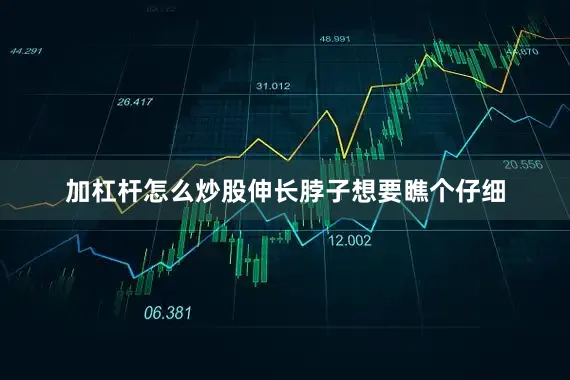 加杠杆怎么炒股伸长脖子想要瞧个仔细